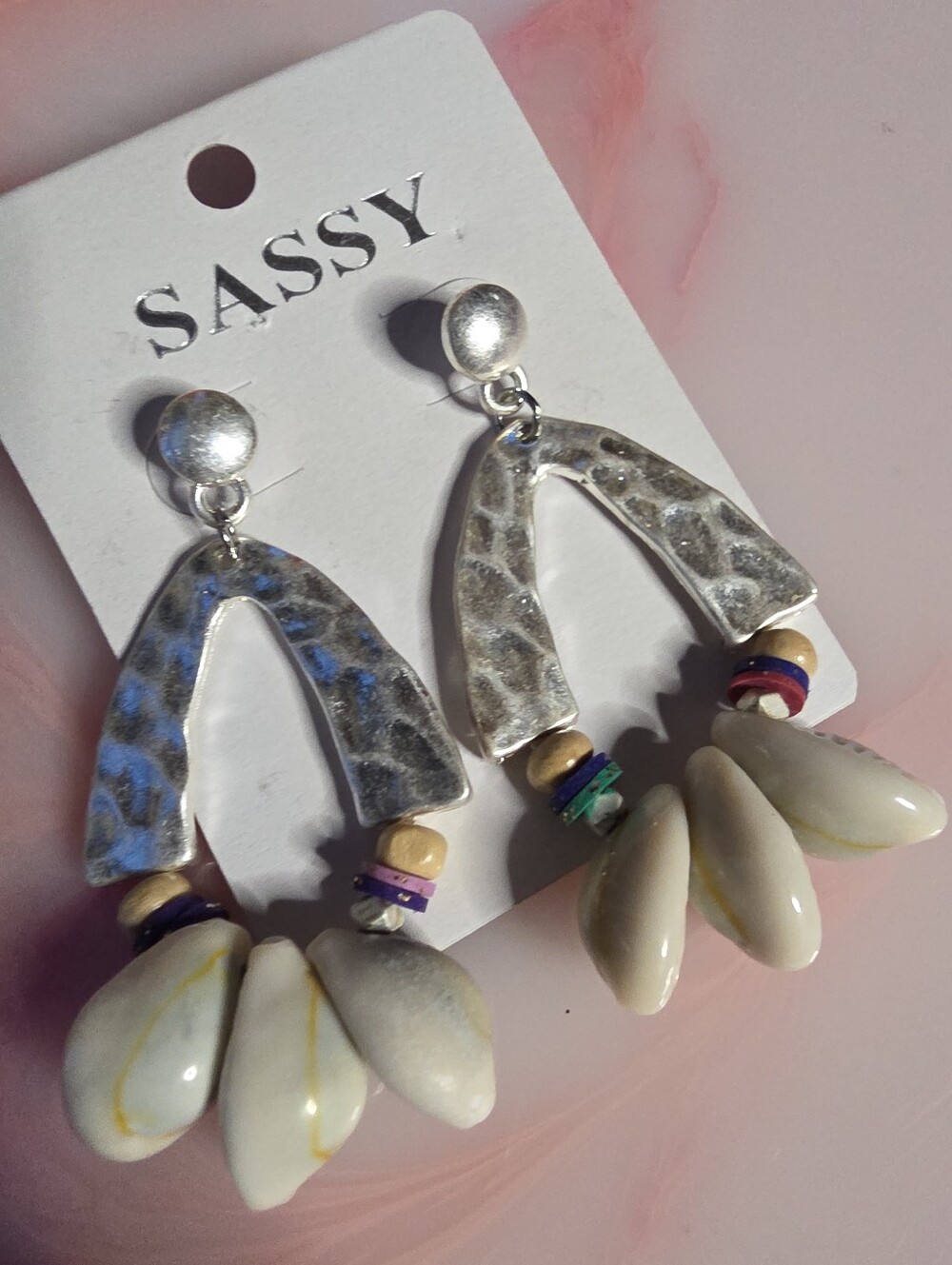 🐚 Goldtone Cowrie Shell Earrings - No Restocks Or Reorders🐚